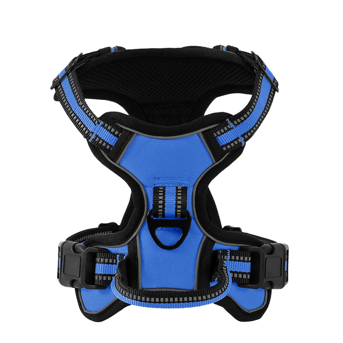 Adjustable Dog Harness Vest Pet Reflective Breathable Vest Chest Strap for Small Medium and Large Dogs for Outdoor Walking