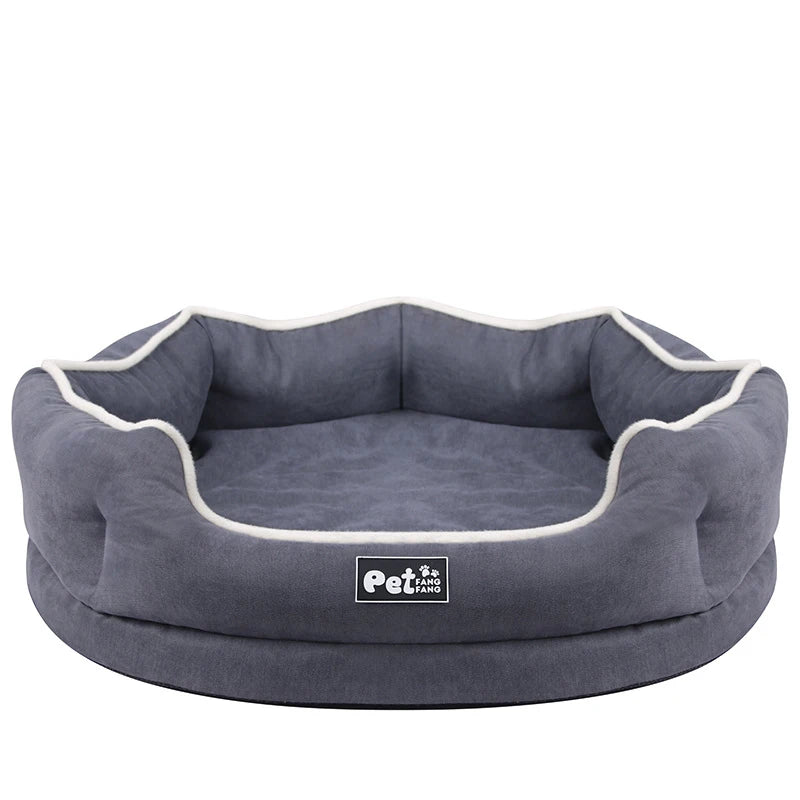 New Dog Cat Bed Solid Design Removable and Washable Autumn/Winter Warm Pet Bed