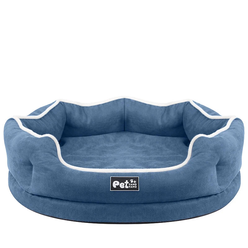 New Dog Cat Bed Solid Design Removable and Washable Autumn/Winter Warm Pet Bed