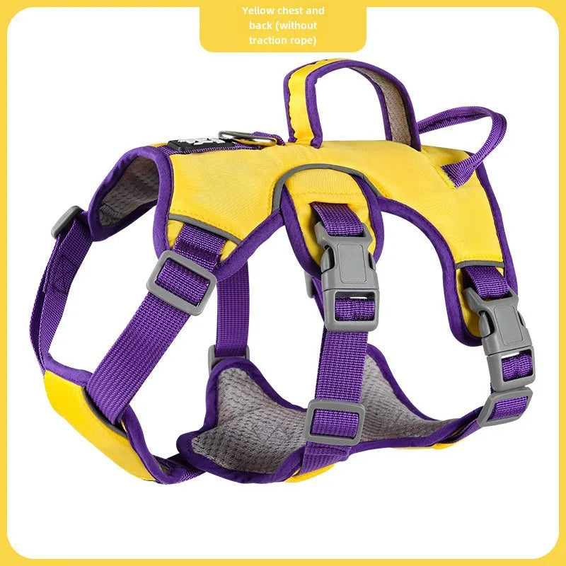 Hot sale pet chest strap small and medium sized dog chest strap anti-break dog leash reflective pet supplies Dog colar Flea Pets