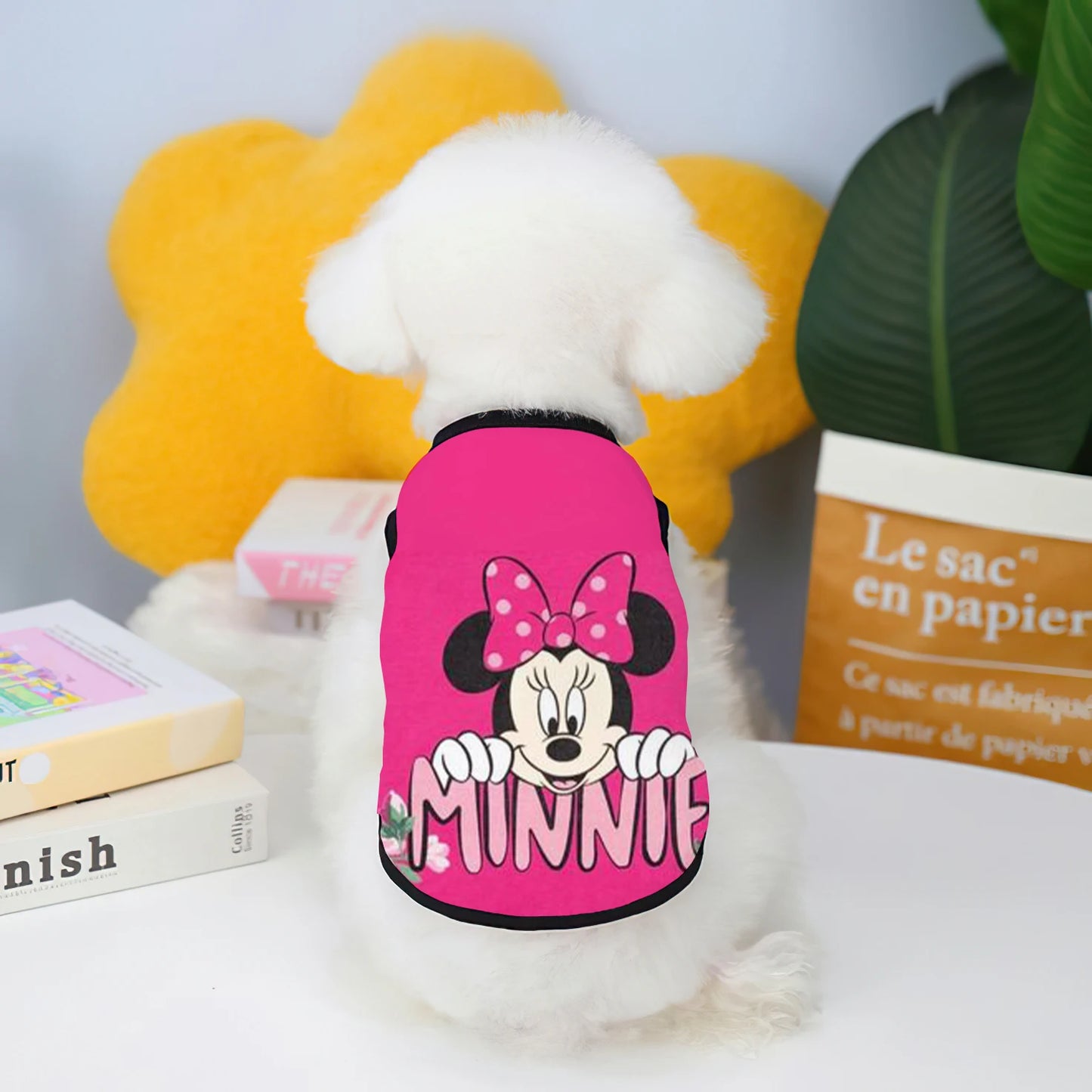 Dog Vest Minnie Mickey Elements Puppy Summer Clothes Chihuahua Pet Supplies Products Home Garden