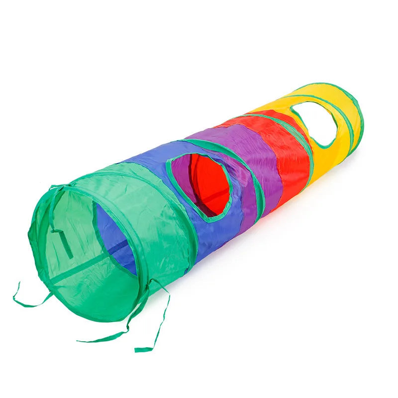 Cat Tunnel Pet Supplies Cat S T Pass Play Tunnel Foldable Barrel for Indoor loud paper