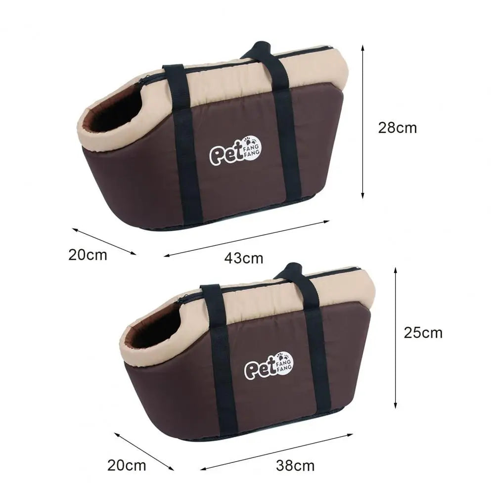 Pet Bag Soft-Sided Adjustable Fabric Interior Pad Carrier Tote for Pet  Cat Carrier Outgoing Travel Breathable Pets Handbag