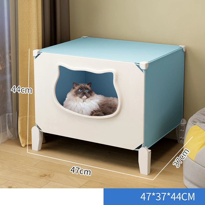 Cat Bed Detachable Cat Hiding House Comfortable Small Dog Nest Washable Cave Cats Beds