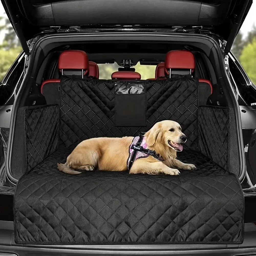 Dog Carrier Wear-resistant Dog Car Seat Cover For SUV Waterproof Portable Durable Liner Cover Protects Vehicle Easy To Install