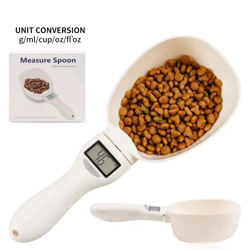 Pet Food Measuring Spoon Scale,
 Kitchen Digital Food Measuring Spoon