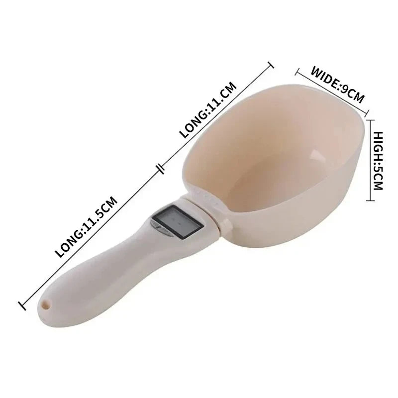 Pet Food Measuring Spoon Scale,
 Kitchen Digital Food Measuring Spoon