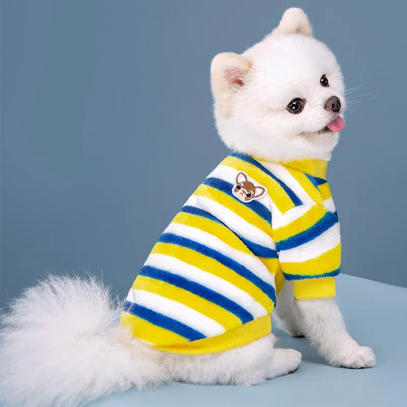 Dog Clothes Warm Pet Vest Shirt Fleece Pet Dog Clothes for Dogs Clothing Pets Dogs Cat Tshirt Outfit Apparel Coats