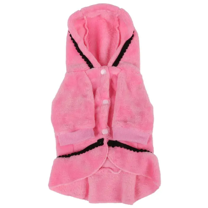 Velvet Cute Pet Dog Clothes Fashion Dog Dress For Small Medium Dogs Cats Clothes Puppy Dot Skirts Luxury Warm Apparels Dress