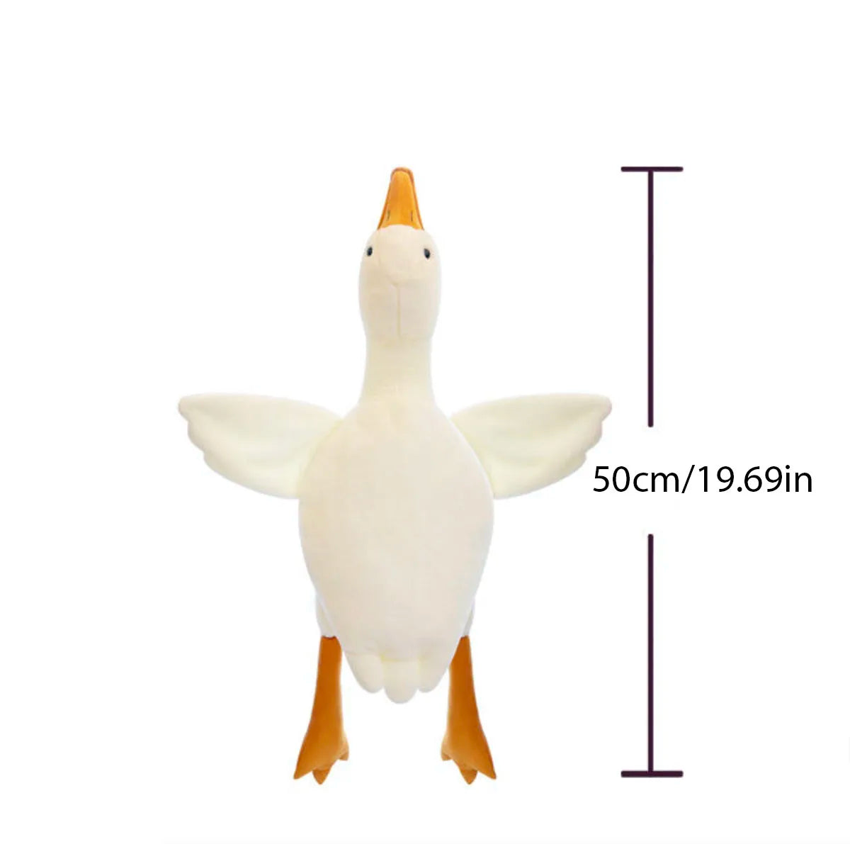 50/130CM Hot Goose Plush Stuffed Soft Duck Sleeping Pillow Sofa Cushion Kids Girlfriend Birthday Gift