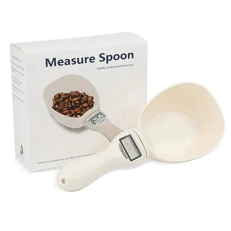 Pet Food Measuring Spoon Scale,
 Kitchen Digital Food Measuring Spoon