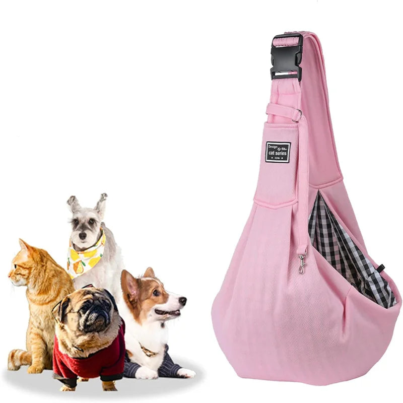 Pet Dog Carrier Bag Outdoor Travel Puppy Shoulder Bag