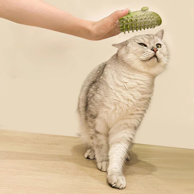 Cat Hair Removal Massage Comb Cats Scratching Rubbing Brush kitten Grooming Self Cleaning Wall Corner Cat Scratcher Combs