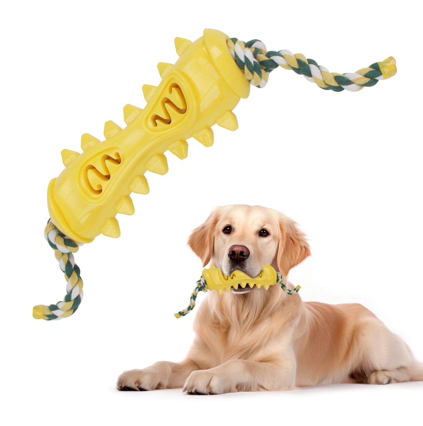 Dog Grinding Toys Suction Cup Rope Chew Toys Interactive Leaking Food Ball Teeth Cleaning Bite Resistance Toys Pet Products