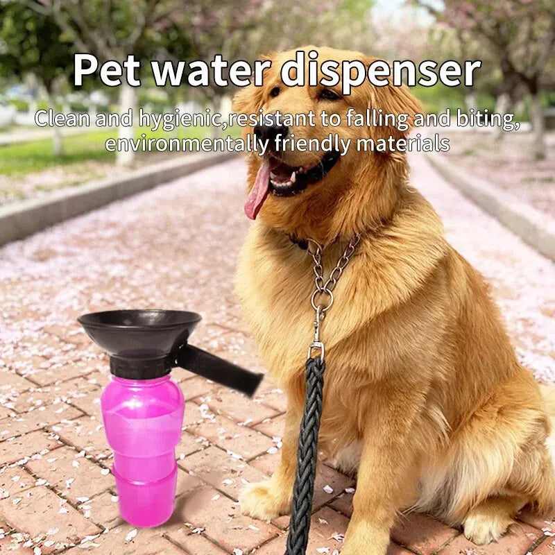 Dog Water Bottle Out Walking Dog Portable Water Bottle Dog Drinking Cup