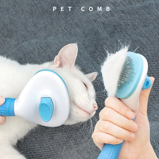 Dog Hair Brush Cat Comb Grooming And Care Cat Brush Stainless Steel Comb For Long Hair Dogs Cleaning Pets Dogs Accessories