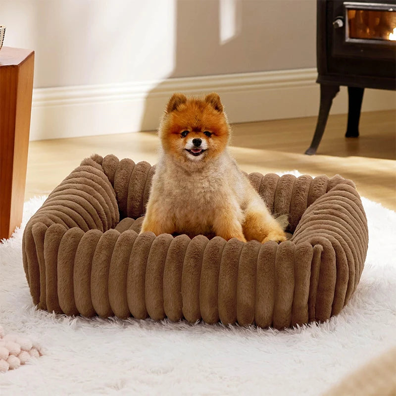 Large Pet Cat Dog Bed Square Plush Kennel Summer Washable Cat Mat Mattress Pet Cushion Medium Large Dogs Pet Supplies