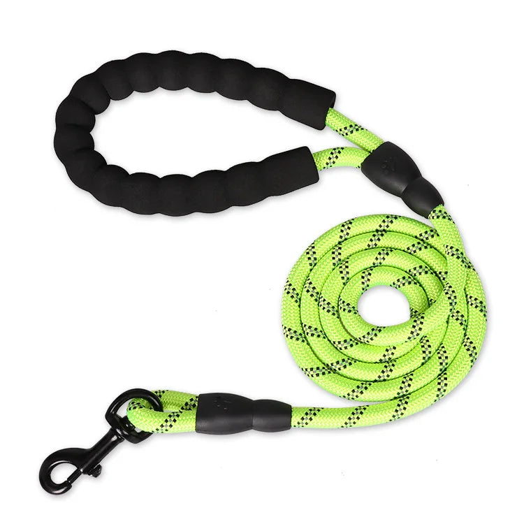 Strong Dog Leash Pet Leashes Reflective Leash For Big Small Medium Large Dog Leash Drag Pull Tow Golden Retriever dog accessorie