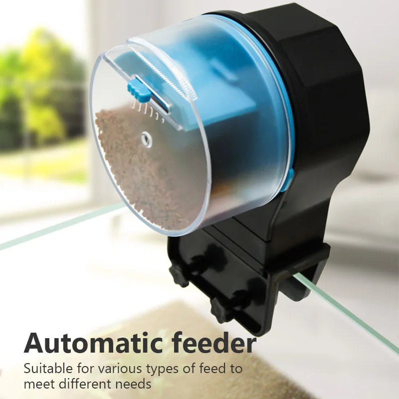 Automatic Fish Tank Feeder Intelligent Timing Automatic Feeder Aquarium Goldfish Feeder Large Capacity Goldfish Aquarium Feeder