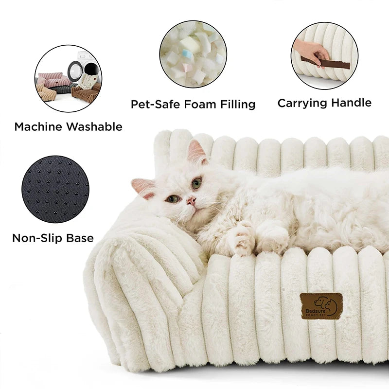 Cats Bed Warm Puppy Bed Accessories Dog Mat Goods House Beds Houses and Habitats Cushions Thing