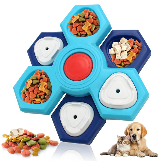 Dog Puzzle Toys Interactive Treat Dispensing Pet Slow Feeder For Small Large Dogs Puppy Enrichment IQ Training Dog Treat Puzzle