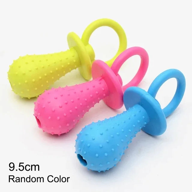 Pet Toys for Small Dogs Rubber Resistance To Bite Dog Toy Teeth Cleaning Chew Training Toys Pet Supplies Puppy Dogs