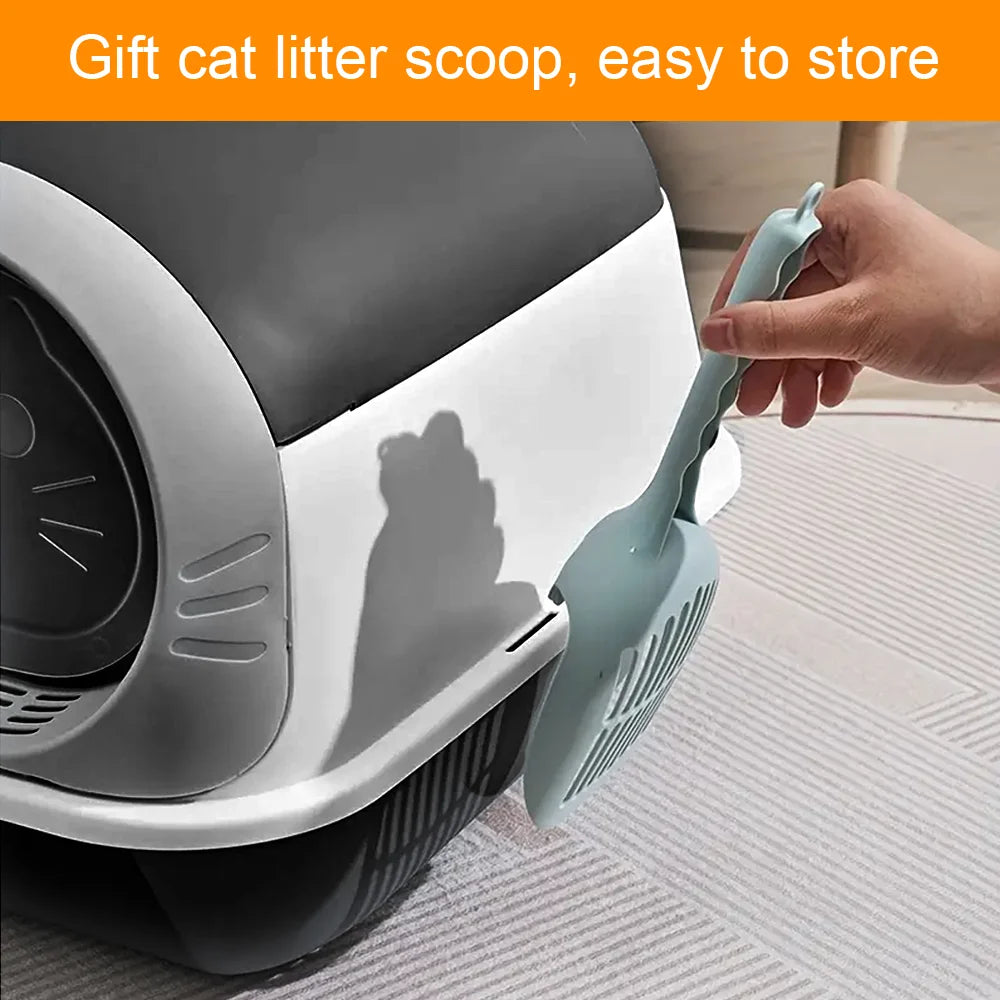 35*50*36cm Cat litter box cat bedpan Cat Litter Box Sandbox Cats Rabbit Small Animals Cat Tray Litter Pet Supplies