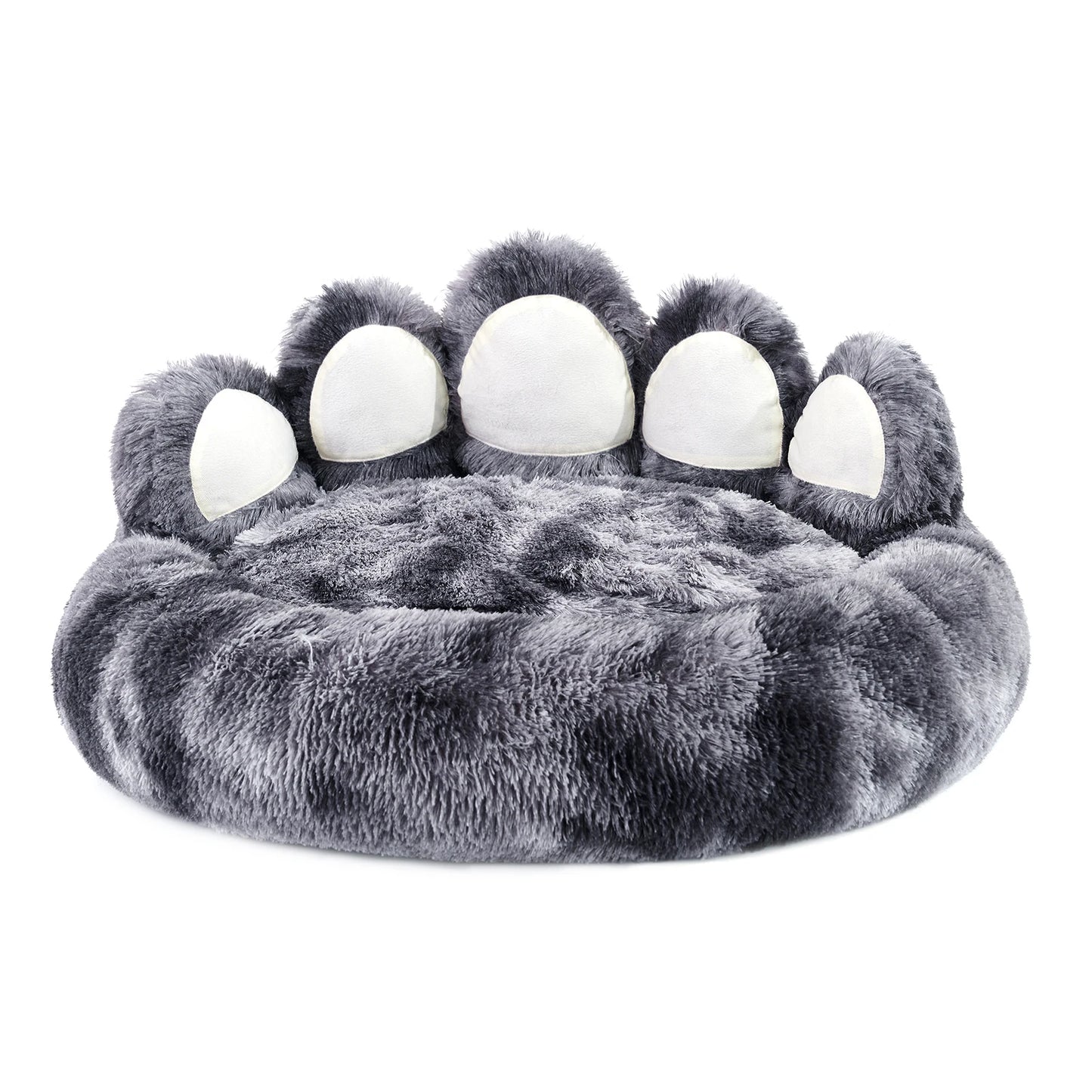 Cozy Comfy Pet Dog Bed Paw Shape Warm Dog Bed Cushion for Your Furry Friend Fluffy Dog Bed Cat Mat Deep Sleeping Warm Thickened