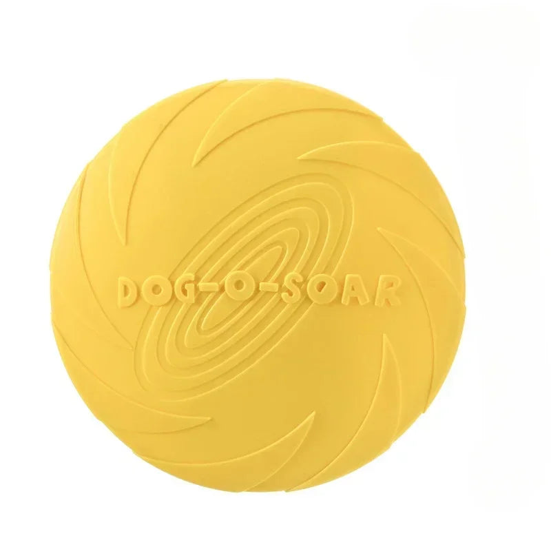 Multicolor Frisbeed Dog Toy  Fashion Pet Dog Silicone Game Flying Discs Trainning Interactive Toys Pet Supplies Flying Disc