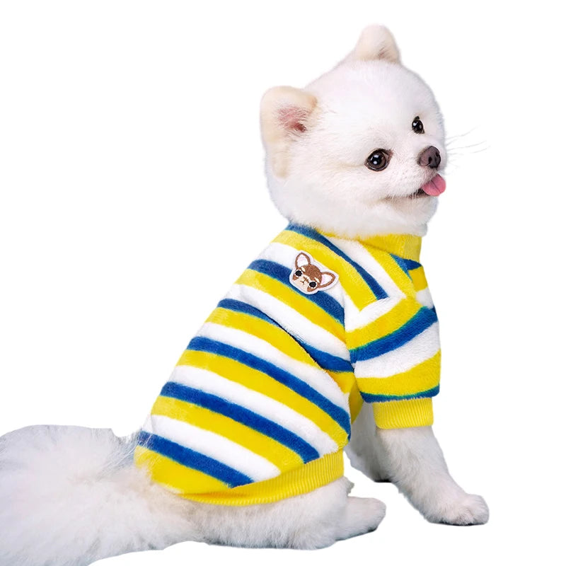 Dog Clothes Warm Pet Vest Shirt Fleece Pet Dog Clothes for Dogs Clothing Pets Dogs Cat Tshirt Outfit Apparel Coats