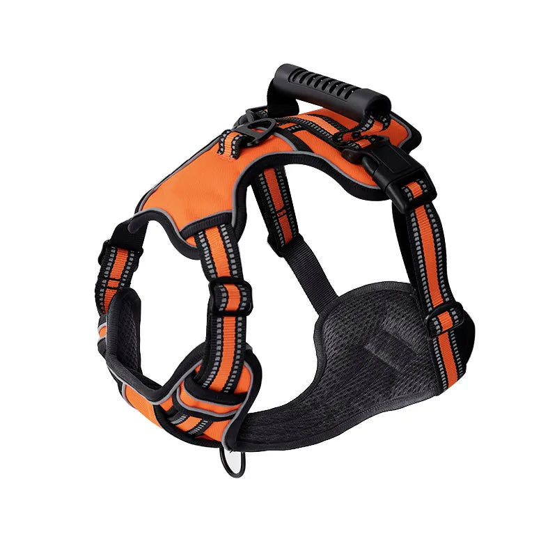 Reflective Dog Harness No Pull Adjustable Dog Harness Vest Breathable Pet Harness