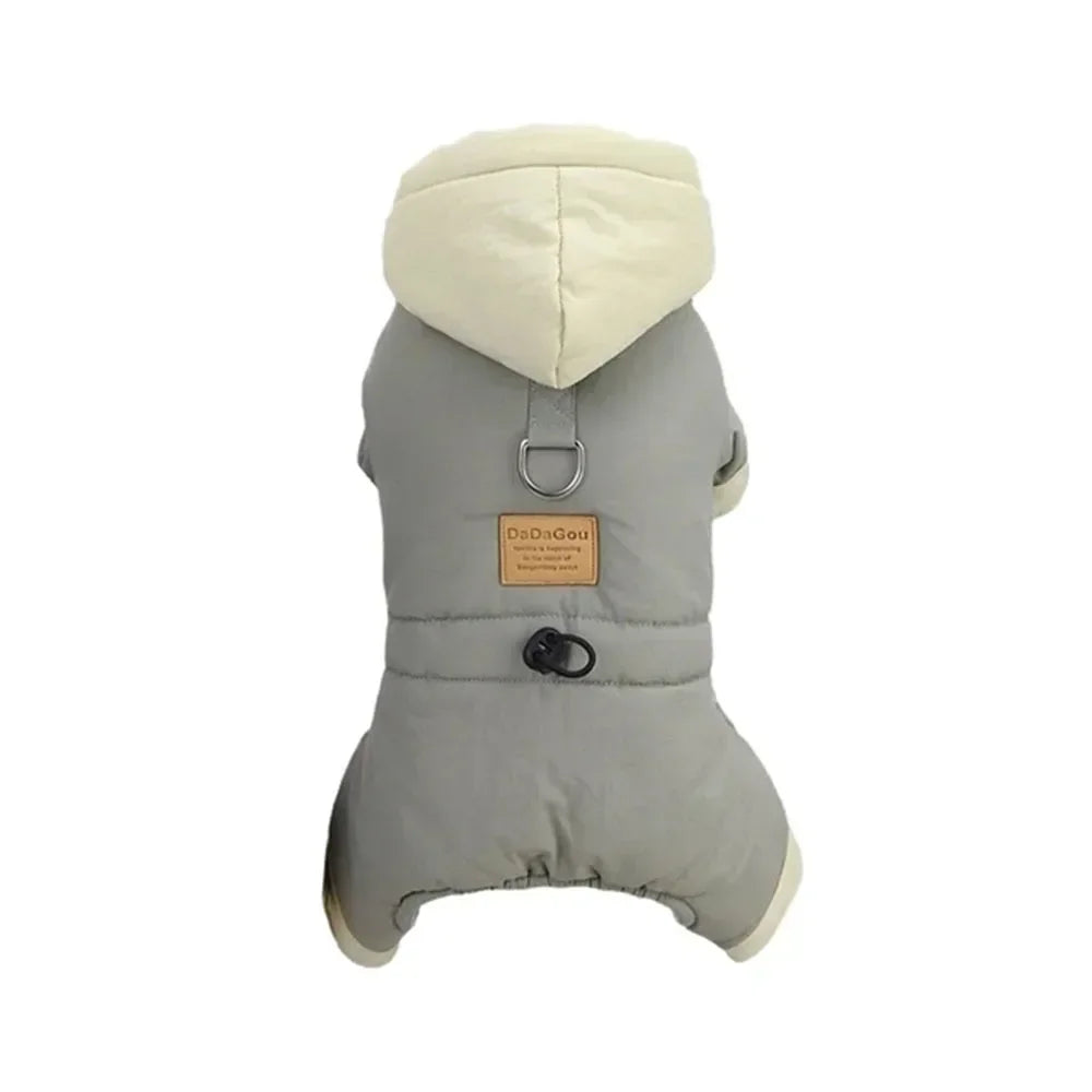 Dog Winter Thicken Coat Warm Down Coat , Pet Jumpsuit Puppy Cotton Jacket for Small Medium Dogs Cats Chihuahua Costume