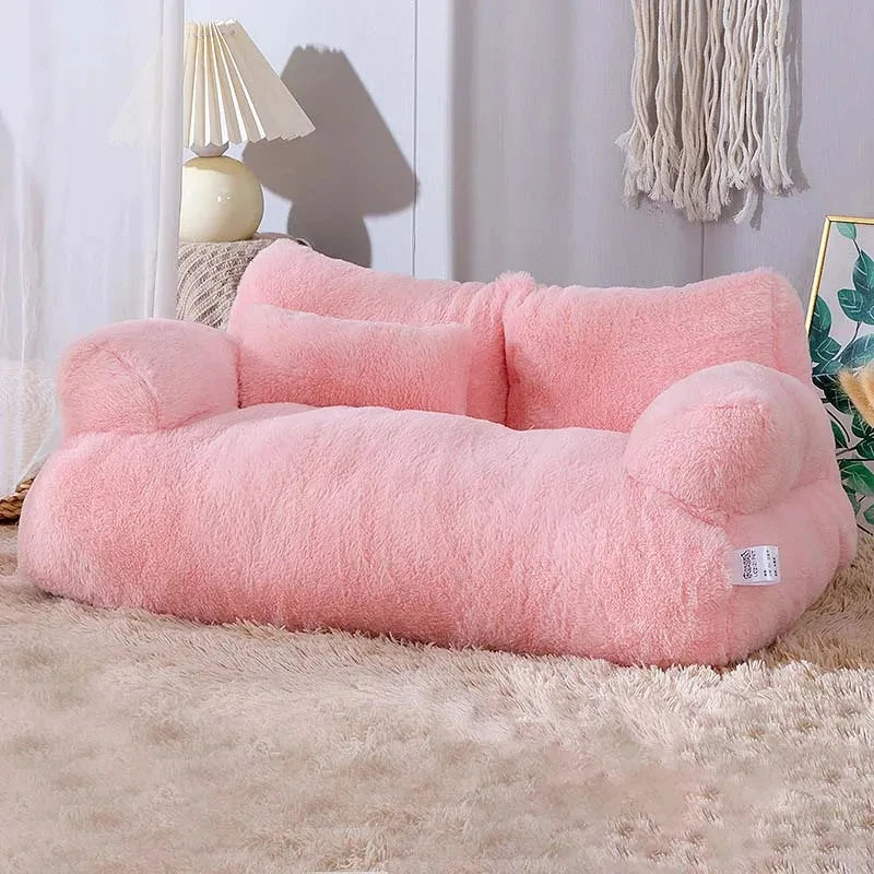 Cat Bed Sofa Winter Warm Cat Nest Pet Bed for Small Medium Dogs Cats Comfortable Plush Puppy Bed Pet Supplies