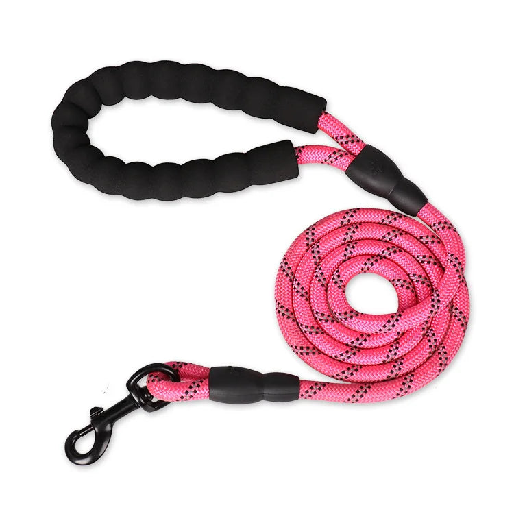 Strong Dog Leash Pet Leashes Reflective Leash For Big Small Medium Large Dog Leash Drag Pull Tow Golden Retriever dog accessorie