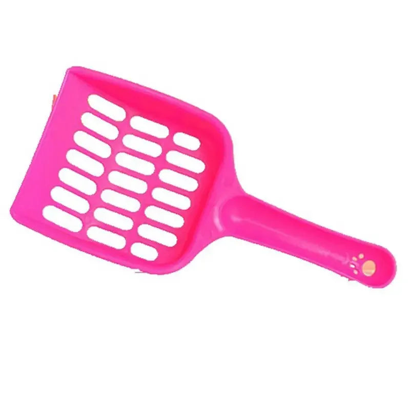 Pet Cat Litter Shovel with Plastic Mesh Design