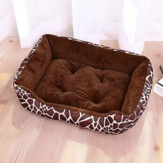 Pet Large Dog Bed Warm House Candy-colored Square Nest Pet Kennel For Small Medium Large Dogs Cat Puppy Plus Size Dog Baskets