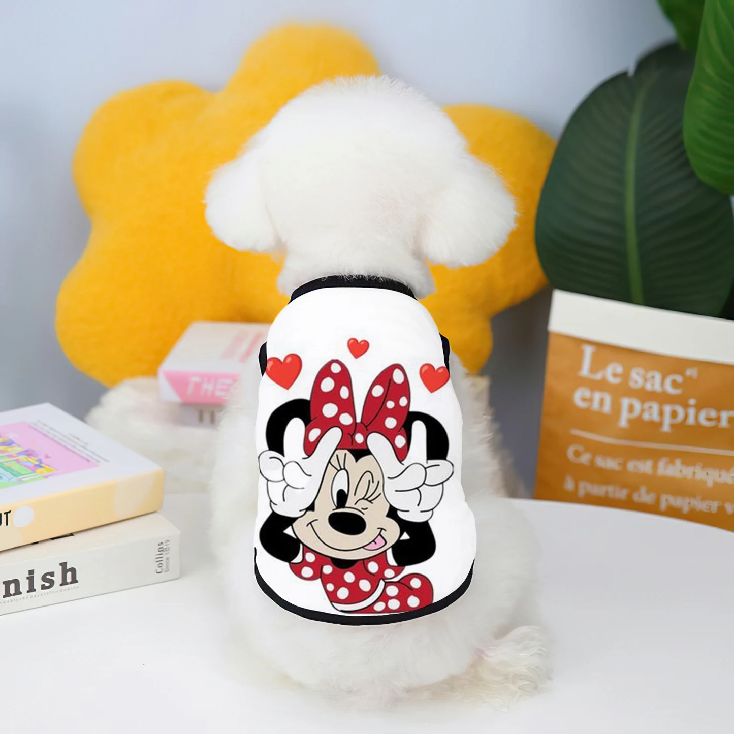 Dog Vest Minnie Mickey Elements Puppy Summer Clothes Chihuahua Pet Supplies Products Home Garden