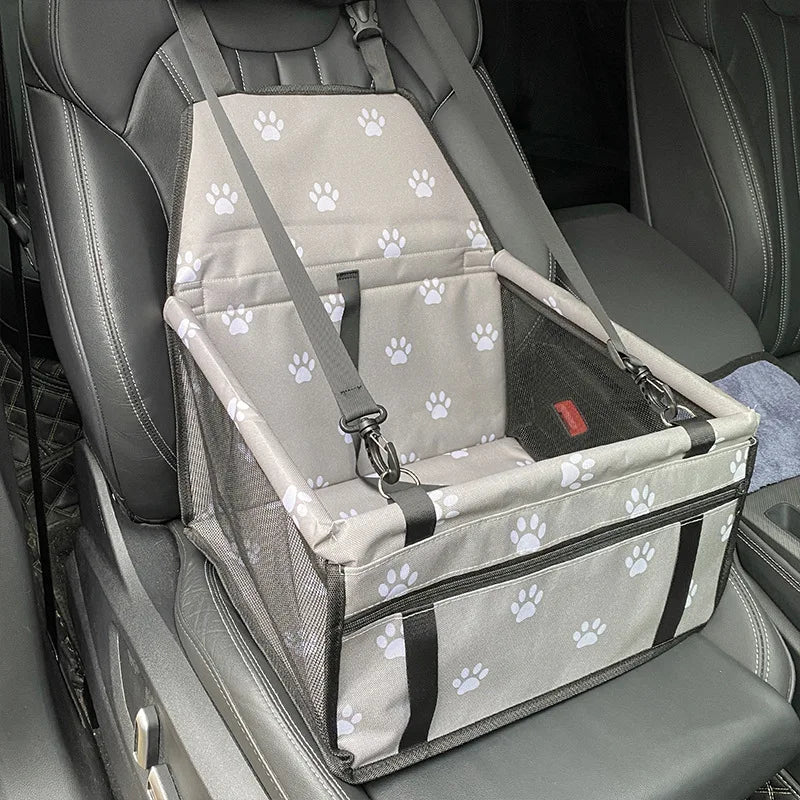 Dog Car Seat Cover Folding Hammock Pet Carriers Bag Basket Carrying for Cats Stable Foldable Travel Pet Dog Car Seat