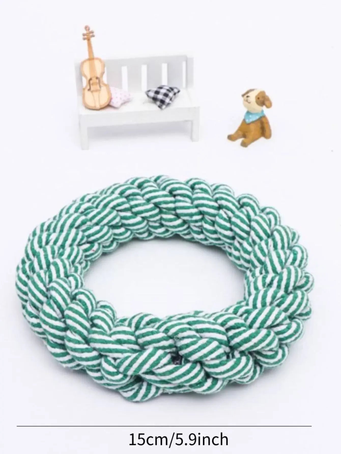 Pet Dog Rope Toy Durable Chew Bite Resistant Pet Toys for Medium Large Dogs Golden Retriever Pitbull Labrador Supplies