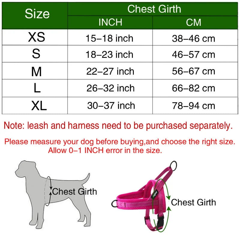 No Pull Dog Harness Soft Padded Dog Harnesses Vest Reflective Pet Training Harnesses Durable For Small Medium Large Dogs Bulldog