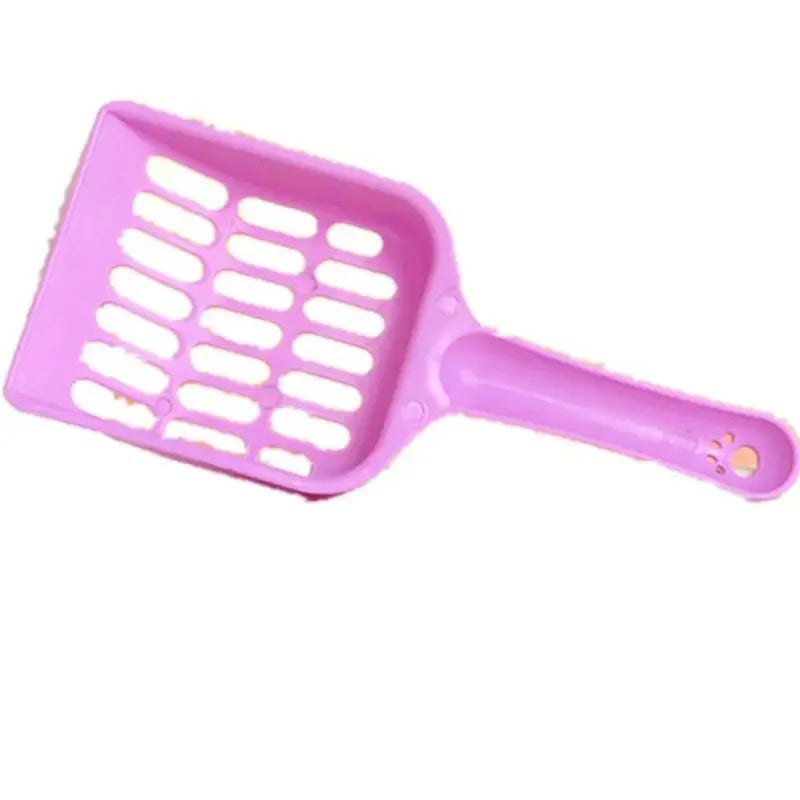 Pet Cat Litter Shovel with Plastic Mesh Design