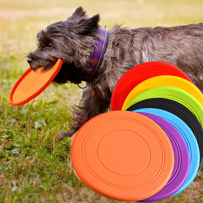 Outdoor Play Flying Discs Dog Toys Training Throwing Durable Bite-resistant Pet Supplies Interactive Disc Dog Toy Water-floating