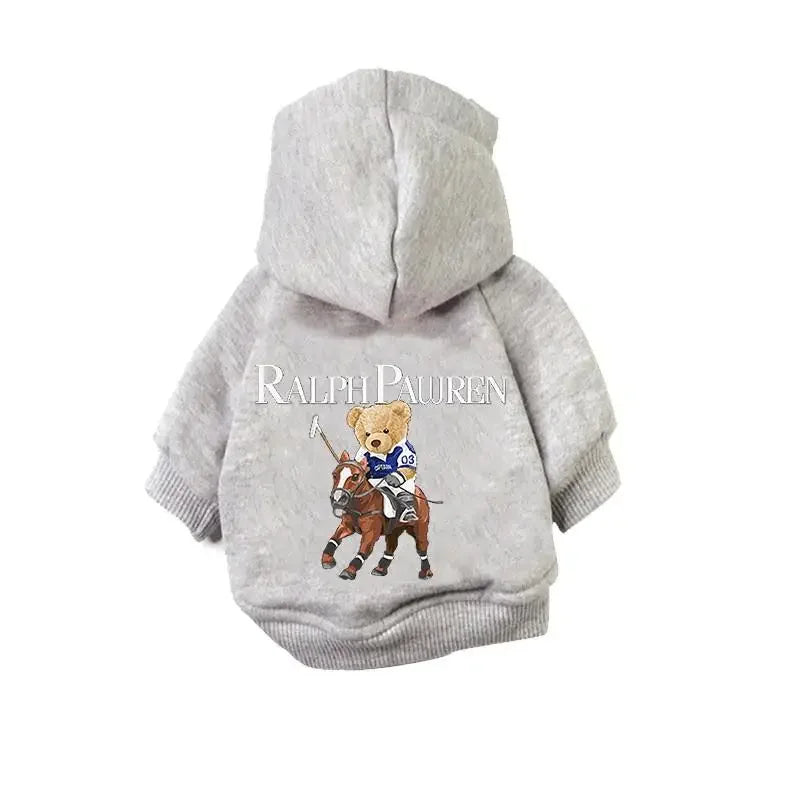 Pet Dog Clothes Cute Cartoon Bear Dog Hoodie For Small Dogs Pullovers Puppy Costumes Chihuahua Hug Ropa Perro