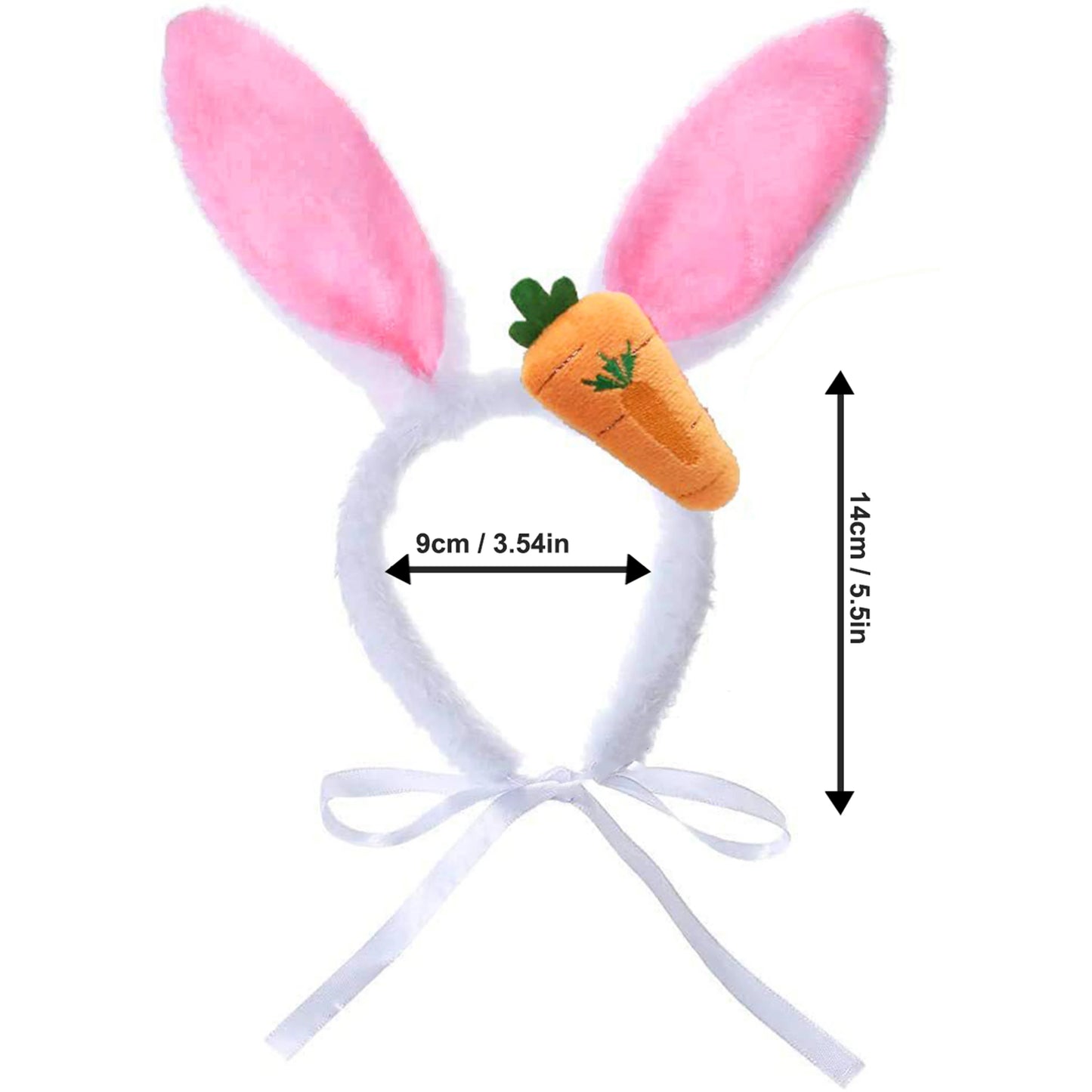 Easter Dog Costumes, Easter Bunny Ears Headband Headband, Easter Dog Headwear for Small Medium Large Dog Party Costume Accessory