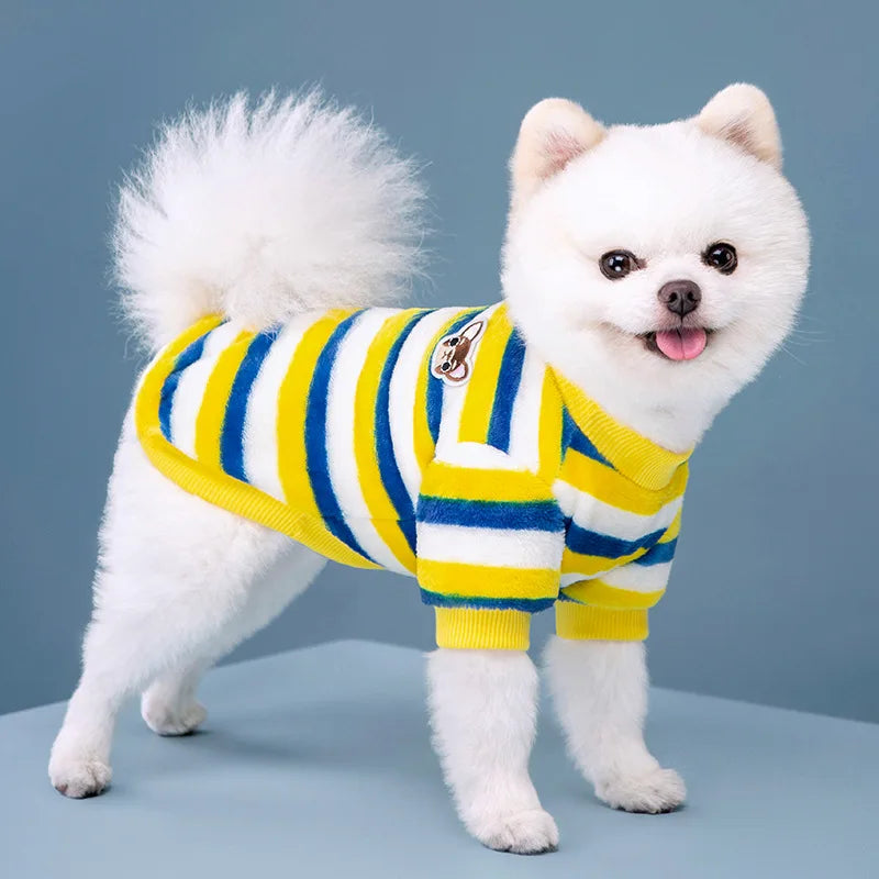 Dog Clothes Warm Pet Vest Shirt Fleece Pet Dog Clothes for Dogs Clothing Pets Dogs Cat Tshirt Outfit Apparel Coats