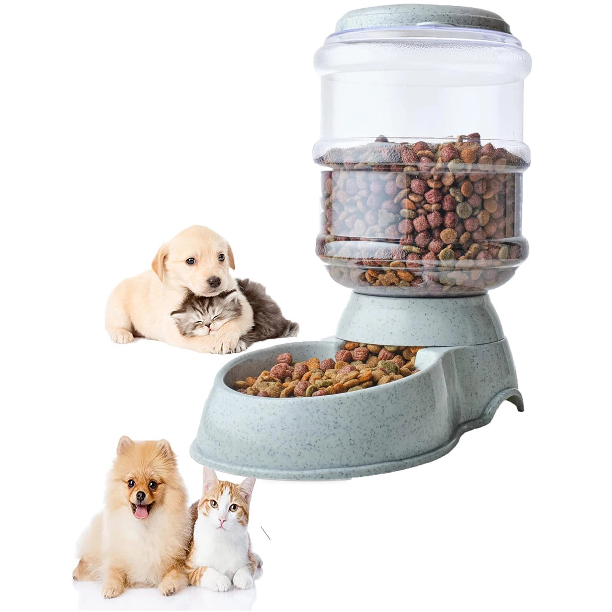 Automatic Water Dispenser Large Capacity Pet Feeder Small Dog Food Bowl  Cat Feeder Drinking Bowl Pet Feeding Drinker Water Bowl