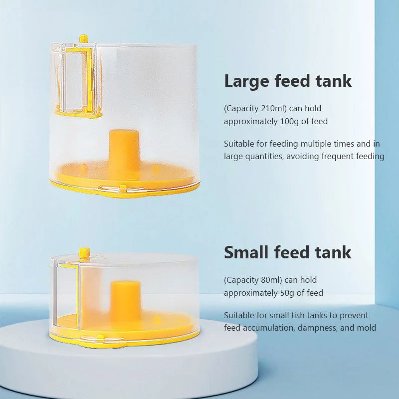 Automatic Fish Tank Feeder Intelligent Timing Automatic Feeder Aquarium Goldfish Feeder Large Capacity Goldfish Aquarium Feeder